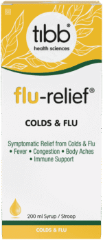 Tibb Flu Relief Colds & Flu Syrup 200ml