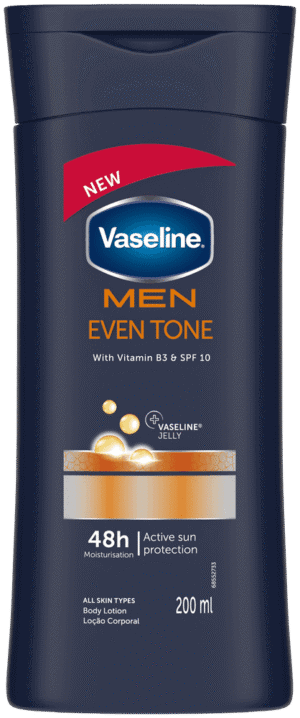 Vaseline Men Even Tone Moisturizing Body Lotion 200ml