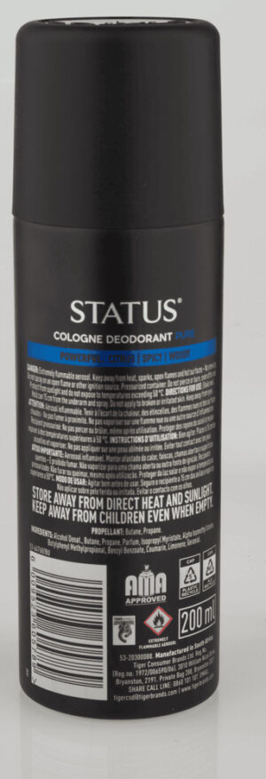 Status AEROSOL DEO PURE ENDURANCE 200ML