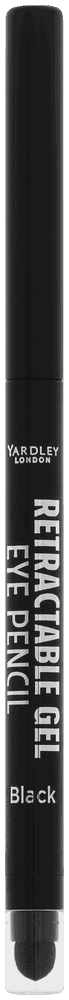 Yardley Black Retractable Gel Eye Pencil 1s