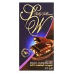 Sally Williams Belgian Dark Chocolate with Roasted Nougat 80g