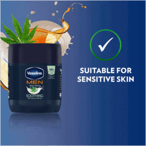 Vaseline Men Hemp Seed Oil Soothing Body Cream 400ml