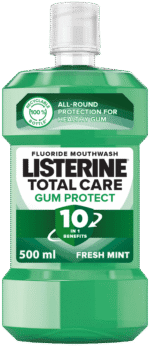 Listerine Total Care Fresh Mint Fluoride Mouthwash 500ml