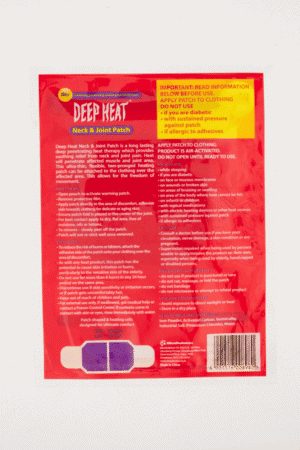 Deep Heat Neck & Joint Patch 1s
