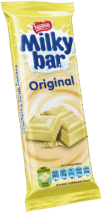 Nestlé Milkybar Original White Chocolate Slab 80g