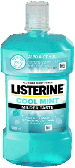 Listerine Cool Mint Fluoride Mouthwash 500ml
