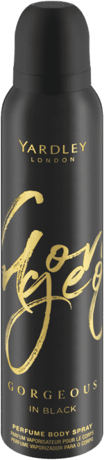 Yardley Gorgeous In Black Perfume Body Spray 150ml