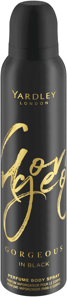 Yardley Gorgeous In Black Perfume Body Spray 150ml