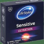 LIFESTYLE CONDOMS SENSITIVE 3'S