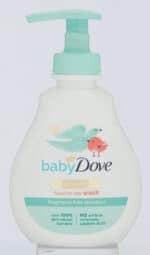 Baby Dove Sensitive Moisture Fragrance-Free Head to Toe Wash 200ml
