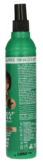 Sofnfree Black Castor Oil Anti-Dandruff Moisturising Braid Spray 350ml