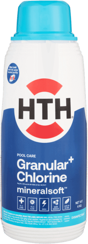 image-0 HTH Mineralsoft Granular+ Chlorine 4kg
