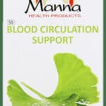 Manna Blood Circulation Support Dietary Supplement Capsules 90pk