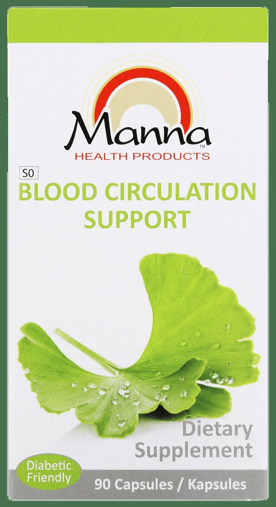 Manna Blood Circulation Support Dietary Supplement Capsul