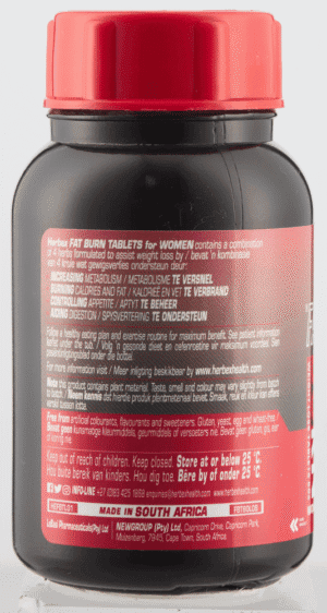Herbex Fat Burn For Women Weight Loss Tablets 60pk