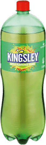 Kingsley Apple Flavoured Soft Drink 2L