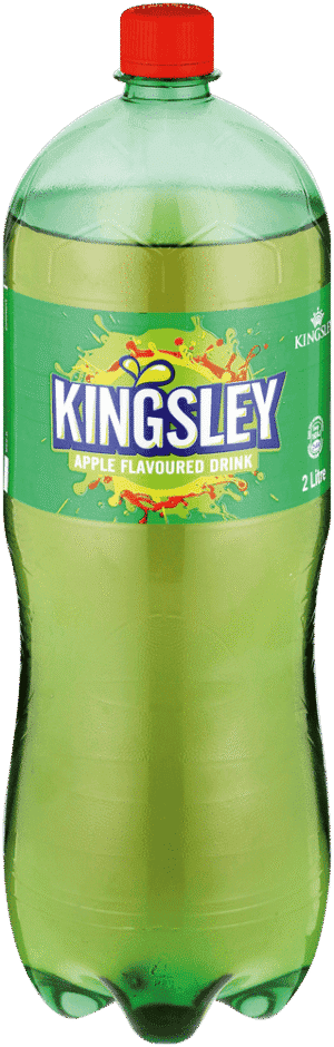 Kingsley Apple Flavoured Soft Drink 2L