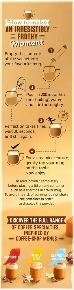 Nescafé Salted Caramel Instant Latte 10 x 18g
