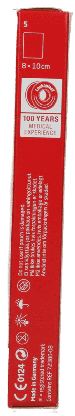 Leukoplast Leukomed Absorbent Plus Wound Dressings 5pk