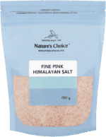 Nature's Choice Fine Pink Himalayan Salt 600g