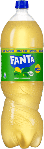 Fanta Pineapple Flavoured Sparkling Drink 2L