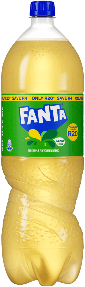 Fanta Pineapple Flavoured Sparkling Drink 2L