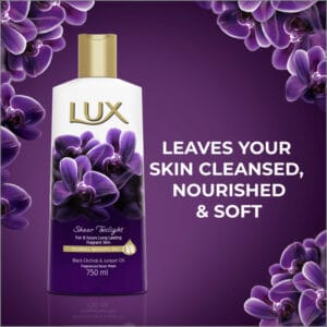 LUX Sheer Twilight Moisturizing Body Wash 750ml