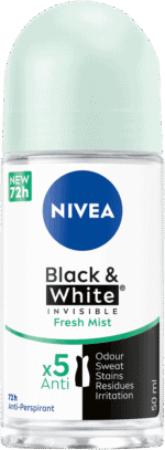 Nivea Black & White Invisible Fresh Mist Anti-Perspirant Roll-on 50ml