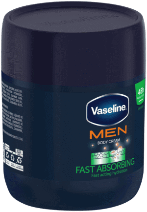 Vaseline Men Fast Absorbing Moisturizing Body Cream 400ml