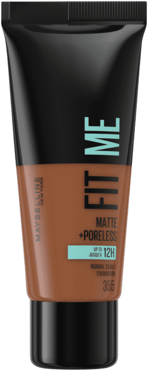 Maybelline Fit Me Pecan 12H Matte & Poreless Liquid Foundation 30ml