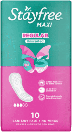 Stayfree Maxi Regular Sanitary Pads 10pk