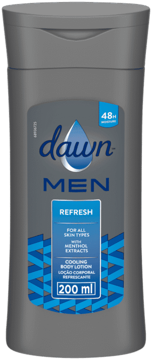 Dawn MEN Men Refresh Cooling Body Lotion for Dry Skin 200ml
