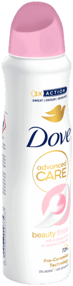 Dove Advanced Care Beauty Finish Anti-Perspirant Body Spray 150ml