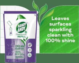 Handy Andy Cleanboost Lavender Multipurpose Cleaning Cream Refill 750ml