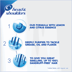 HEAD AND SHOULD CITRUS 400ML