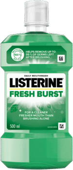 Listerine Fresh Burst Daily Mouthwash 500ml