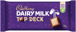 Cadbury Dairy Milk Top Deck Milk Chocolate Slab 150g
