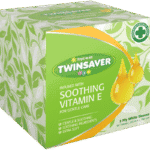Twinsaver Soothing Vitamin E 3 Ply Tissues 60pk
