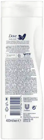 Dove Body Love Shea Butter and Vanilla Pampering Body Lotion for Dry Skin 400ml