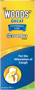 Woods' G Formula Peppermint Cure Cough Syrup 100ml