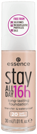Essence 20 Soft Nude Stay All Day 16H Long-Lasting Foundation 30ml