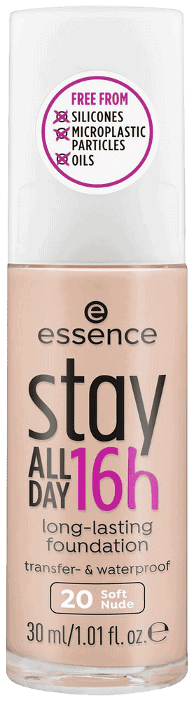 Essence 20 Soft Nude Stay All Day 16H Long-Lasting Foundation 30ml
