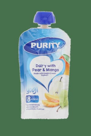 Purity From 8 Months Dairy with Pear & Mango Yogi 110ml