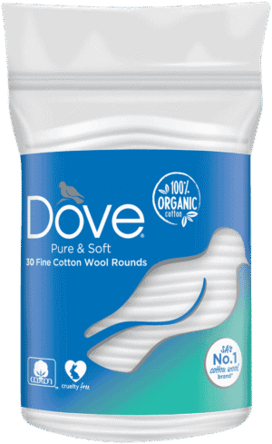Dove Fine Cotton Wool Rounds 30pk
