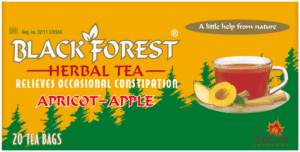 Black Forest Apricot-Apple Herbal Tea Bags 20pk