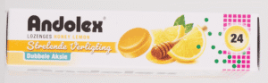 Andolex Honey Lemon Soothing Relief Lozenges 24pk