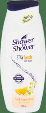 Shower To Shower Fresh Happiness Body Wash 500ml