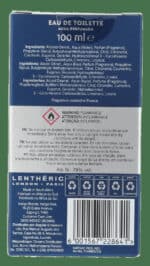Lenthéric Masculin Extreme Eau De Toilette 100ml