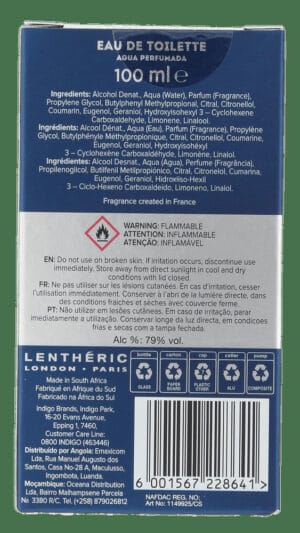 Lenthéric Masculin Extreme Eau De Toilette 100ml