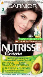 Garnier Nutrisse Créme Darkest Brown Permanent Hair Colour 1s